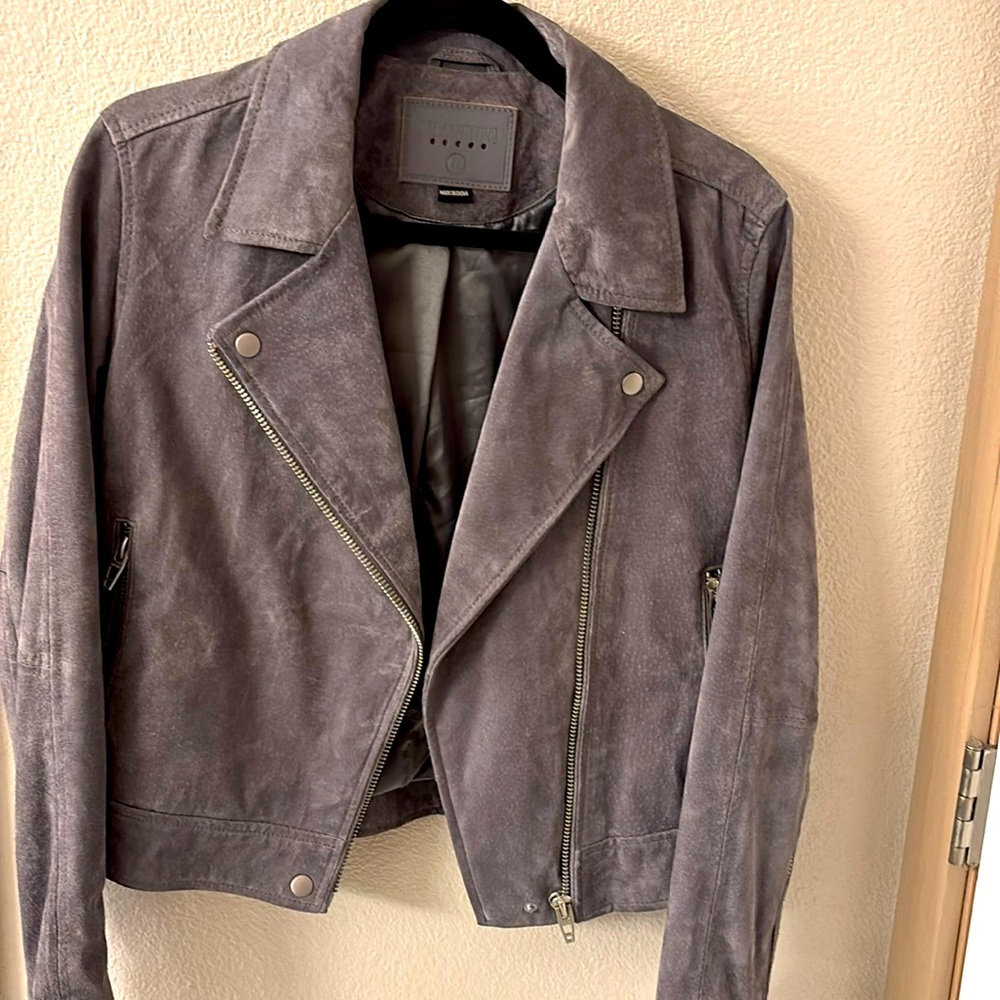 Blank NYC suede jacket